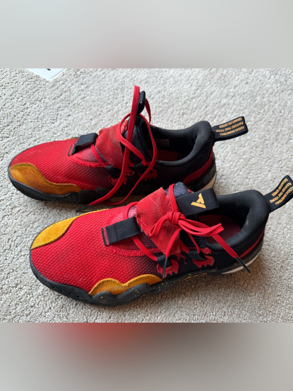Adidas Trae Young 1 Atlanta Hawks Basketball Shoes